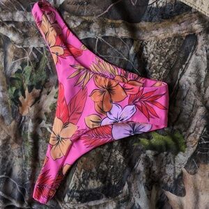 Cheeky floral bikini bottom
